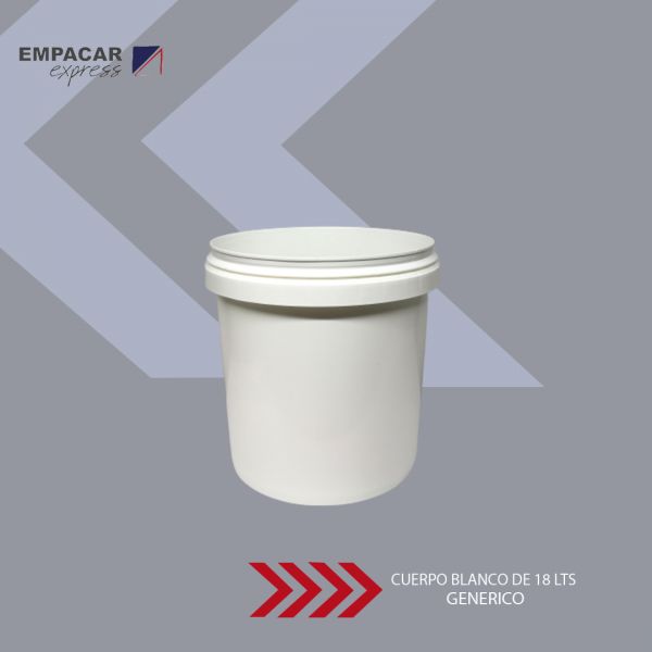 Empacar Express CUERPO BLANCO 18 LTS PP Empacar Express